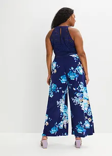 Jumpsuit s ramínkem kolem krku, bonprix