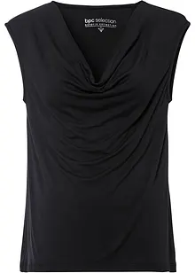 Top s výstřihem tzv. vodou, bonprix