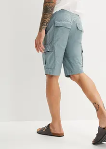 Cargo bermudy bez zapínání, pohodlný střih, Regular Fit, bonprix