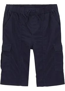 Cargo bermudy bez zapínání, z čisté bavlny, Regular Fit, bonprix