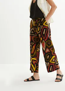 Viskózové kalhoty Culotte, bonprix