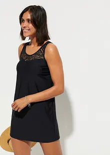 Dlouhé tankiny s krajkou, rychleschnoucí (2dílná souprava), bonprix