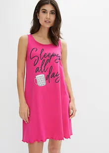 Krátká noční košile z čisté organické bavlny, bonprix