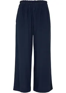 Lněné kalhoty Culotte, délka po lýtka, bonprix