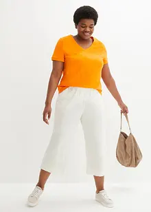 Kalhoty Culotte, délka po lýtka, bonprix