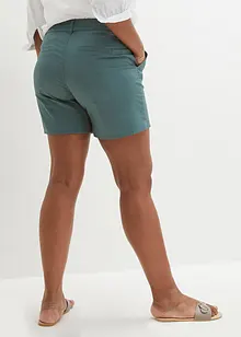 Šortky High Waist z kepru, bonprix