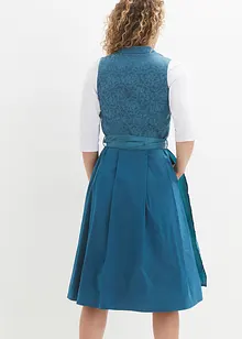 Dirndl a zástěra (2dílná souprava) v midi délce, bonprix