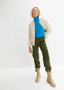 Tričko s dlouhým rukávem, s čistou organickou bavlnou, bonprix