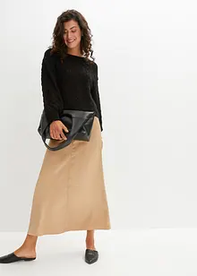 Ažurový pulovr, bonprix