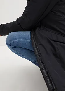 Premium outdoorová termo parka s recyklovaným prachovým peřím, uvnitř prošívaná, bonprix