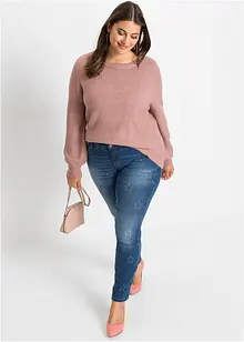 Svetr s balónovými rukávy, bonprix