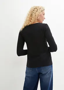 Triko s dlouhým rukávem (2 ks), bonprix