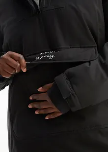 Funkční lyžařská bunda s flísovou podšívkou, ve střihu Oversized, bonprix