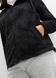 Bunda z medvídkového flísu, bonprix