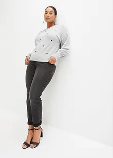 Svetr z jemné pleteniny z viskózové směsi, bonprix