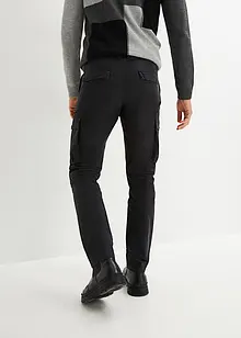 Cargo kalhoty se sklady ve střihu Regular Fit, Tapered, bpc selection