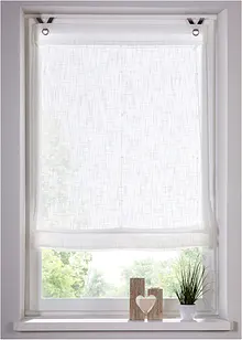 Zavazovací roleta ve lněném vzhledu, bonprix