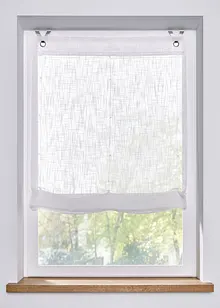 Zavazovací roleta ve lněném vzhledu, bonprix