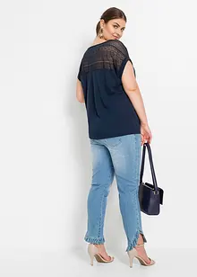 Tričko z viskózové směsi, bonprix