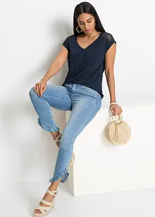 Tričko z viskózové směsi, bonprix