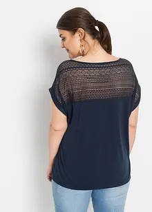 Tričko z viskózové směsi, bonprix