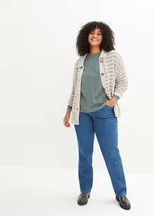Straight džíny, Mid Waist (2 ks v balení), bonprix