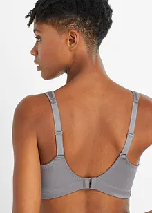 Odlehčující podprsenka bez kostic, s polstrovanými ramínky (2 ks v balení), bonprix