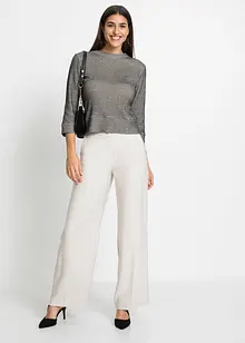 Lehké kalhoty Marlene s viskózou, bonprix