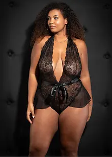 Body ouvert z krajky, bonprix