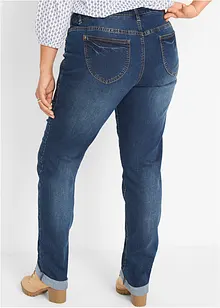 Strečové džíny Straight, Mid Waist, bonprix