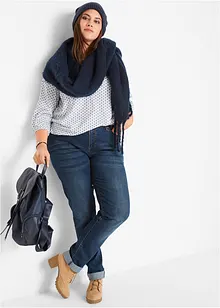 Strečové džíny Straight, Mid Waist, bonprix