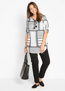 Dlouhá tunika z čisté bavlny, bonprix