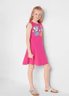 Dívčí žerzejové šaty z čisté organické bavlny (3 ks), bonprix