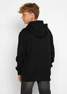 Mikina s kapucí, z čisté organické bavlny, bonprix