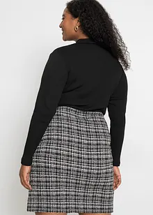 Minišaty ze splývavé směsi s viskózou, bonprix