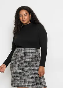 Minišaty ze splývavé směsi s viskózou, bonprix