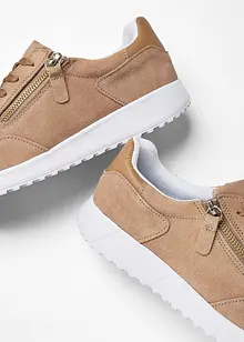 Tenisky z velurové kůže, bonprix