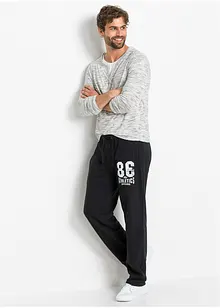 Joggingové kalhoty z čisté organické bavlny, bonprix