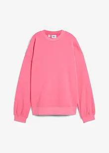 Oversize mikina z čisté bavlny, bonprix