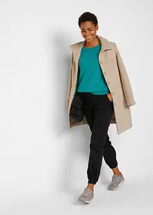 Pletený svetr s kulatým výstřihem, bonprix