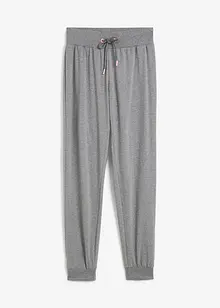 Joggingové kalhoty s náplety, bonprix