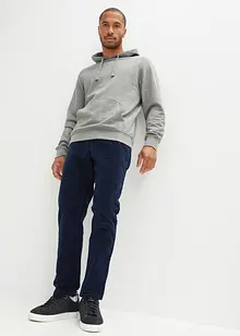 Manšestrové kalhoty bez zapínání, Regular Fit, Straight, bonprix