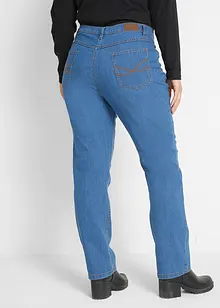 Strečové džíny Mid Waist, Straight, bonprix