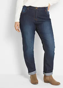 Strečové džíny Mid Waist, Straight, bonprix