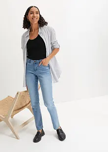 Strečové džíny Straight, Mid Waist, bonprix