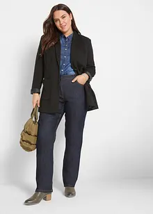 Strečové džíny Mid Waist, Straight, bonprix