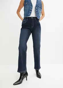 Wide Leg džíny High Waist, strečové, bonprix