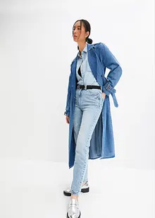 Straight džíny High Waist, malý podíl streče, bonprix