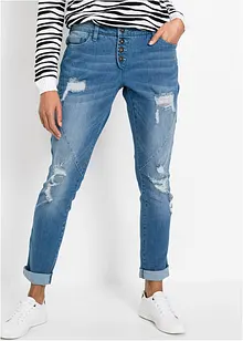 Džíny Boyfriend, Mid Waist, bonprix