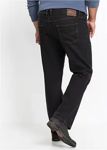 Džíny Classic Fit Straight, po stranách pružný pas, bonprix